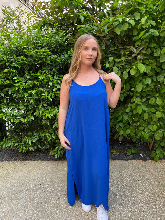 Robe Fluide bleu